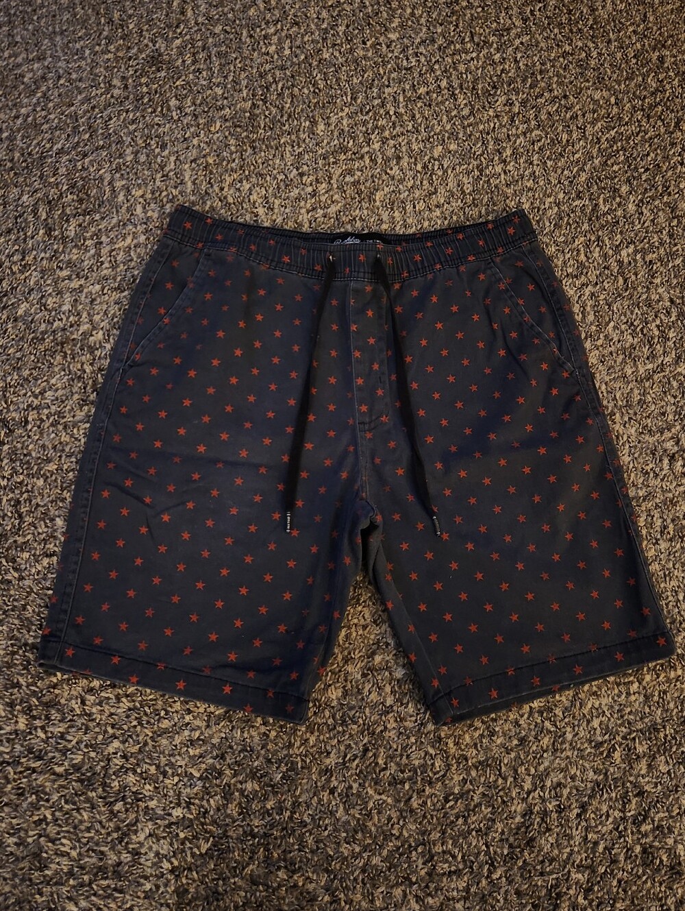 Brooklyn Cloth The Twill Short Stretch Chino Stars America Navy Blue M